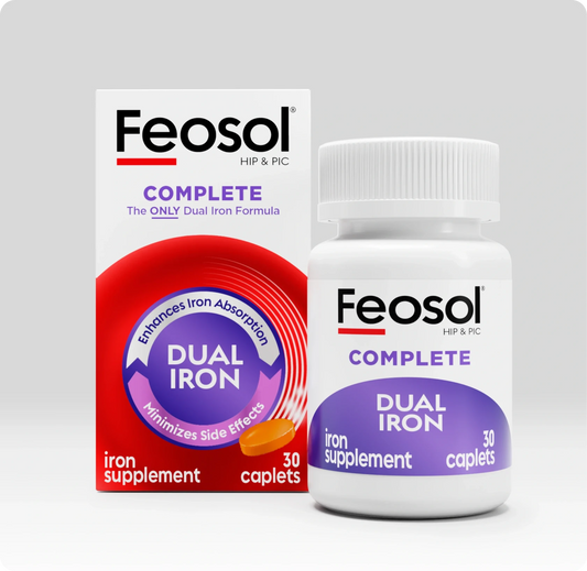 Feosol Complete Due Iron Supplements