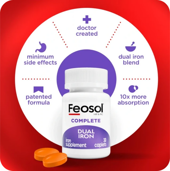 Feosol Complete iron Supplements