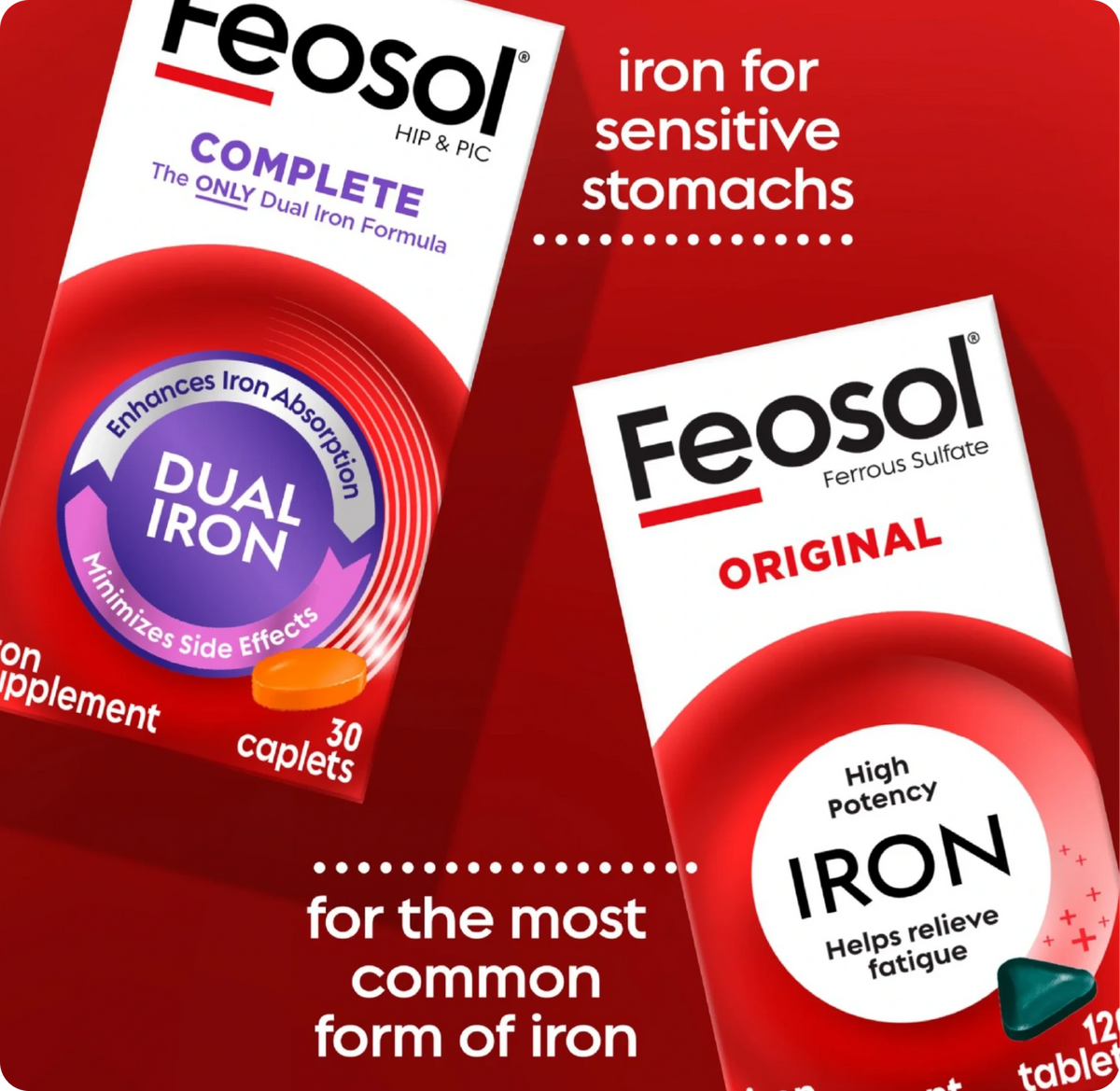 Feosol Complete Dual Iron Supplement